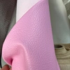 Large lychee-patterned leather fabric sofa belt accessory pink dlz005 Item Picture